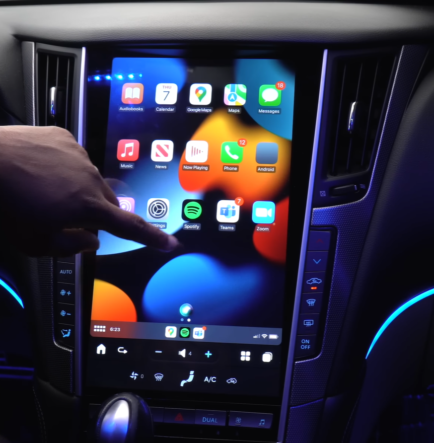 Infiniti Q60 Smart Touchscreen Display Upgrade 2013-2022