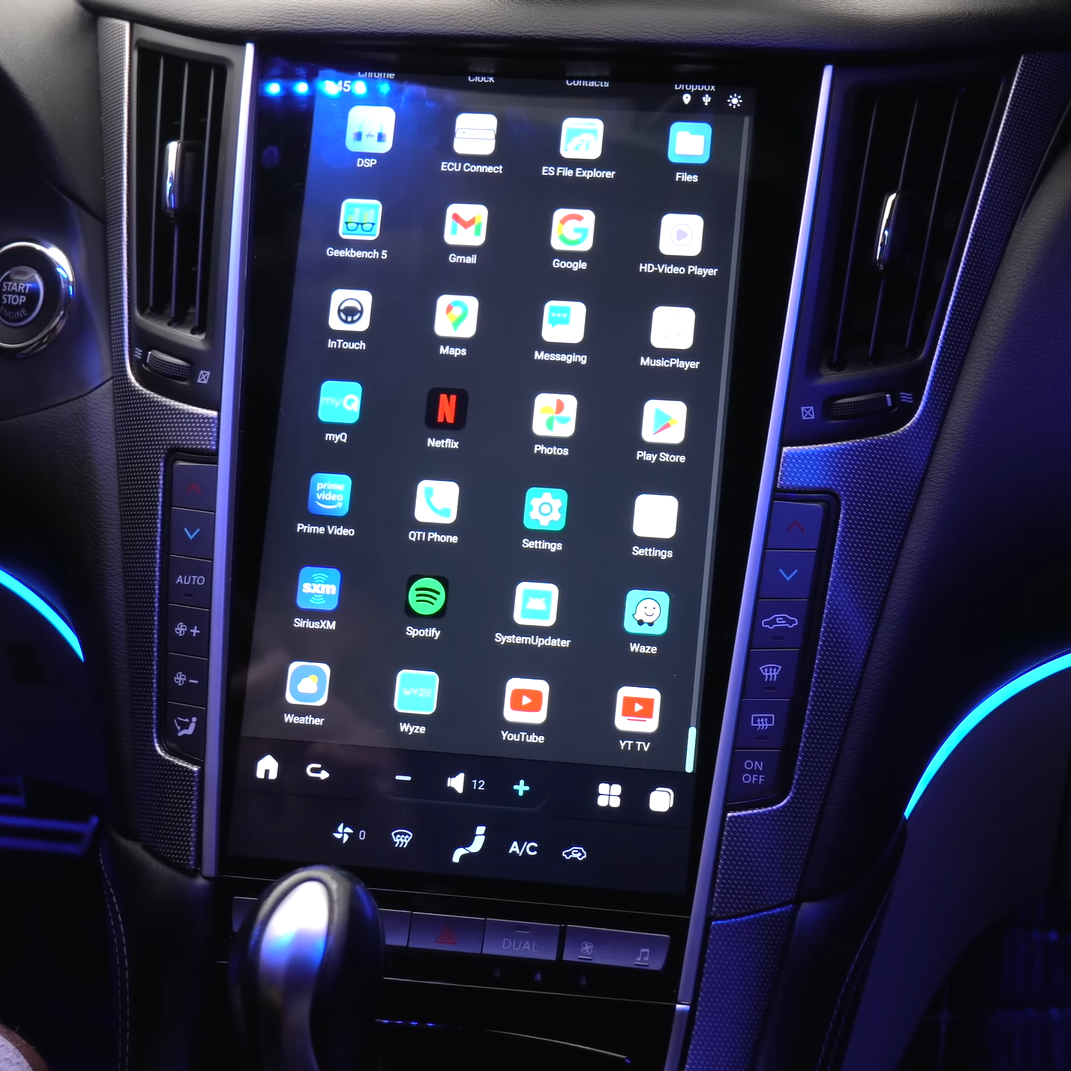 Infiniti Q60 Smart Touchscreen Display Upgrade 2013-2022
