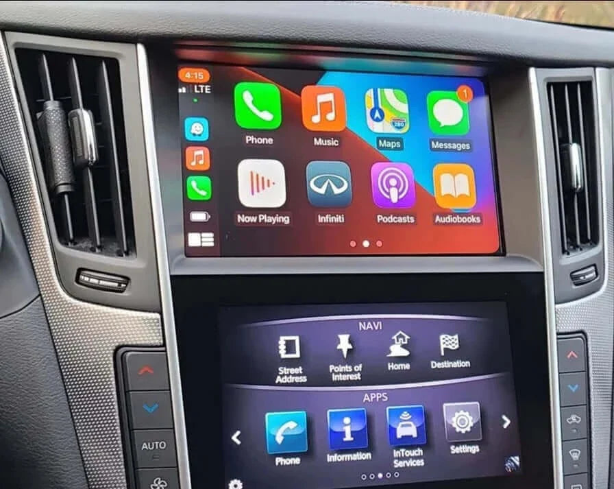 Infiniti Q60 OEM CarPlay & Android Auto Integration Module 2013-2020