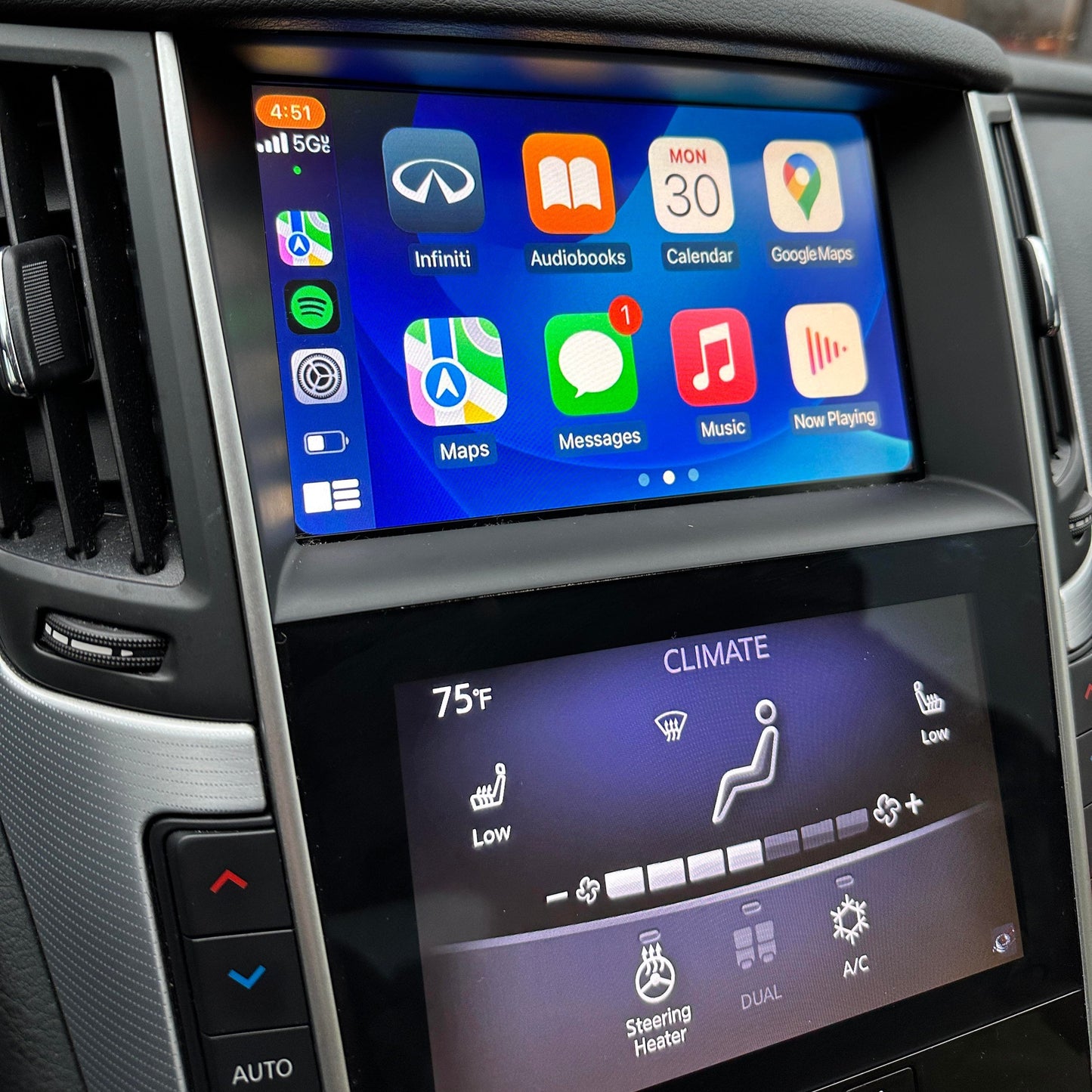 Infiniti Q60 OEM CarPlay & Android Auto Integration Module 2013-2020