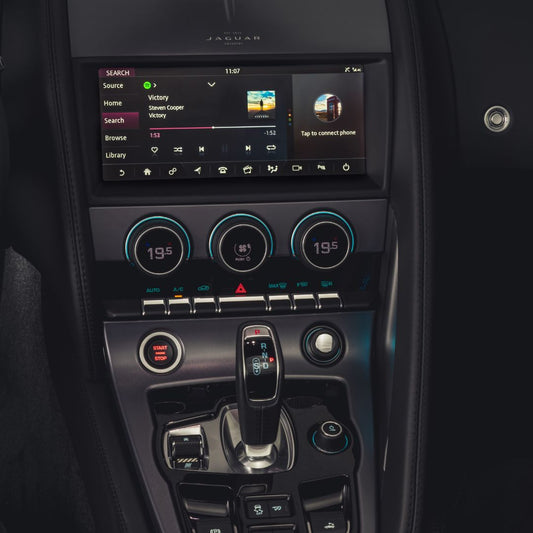 Jaguar F-Type 2013-2022 | OEM CarPlay & Android Auto Integration Module Screen