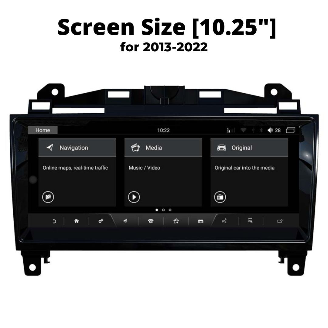 Jaguar F-Type 2013-2022 | OEM CarPlay & Android Auto Integration Module Screen
