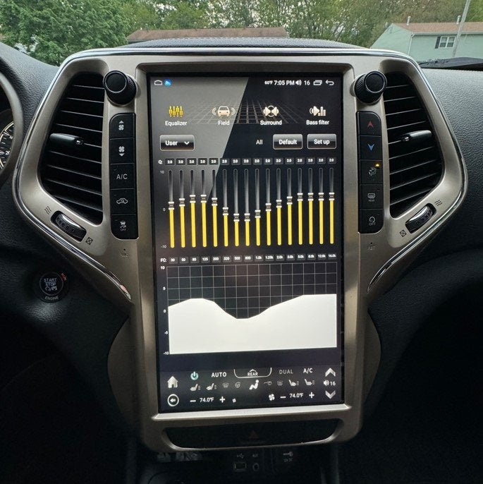 Jeep Cherokee 2014-2020 | Smart Touchscreen Display Upgrade