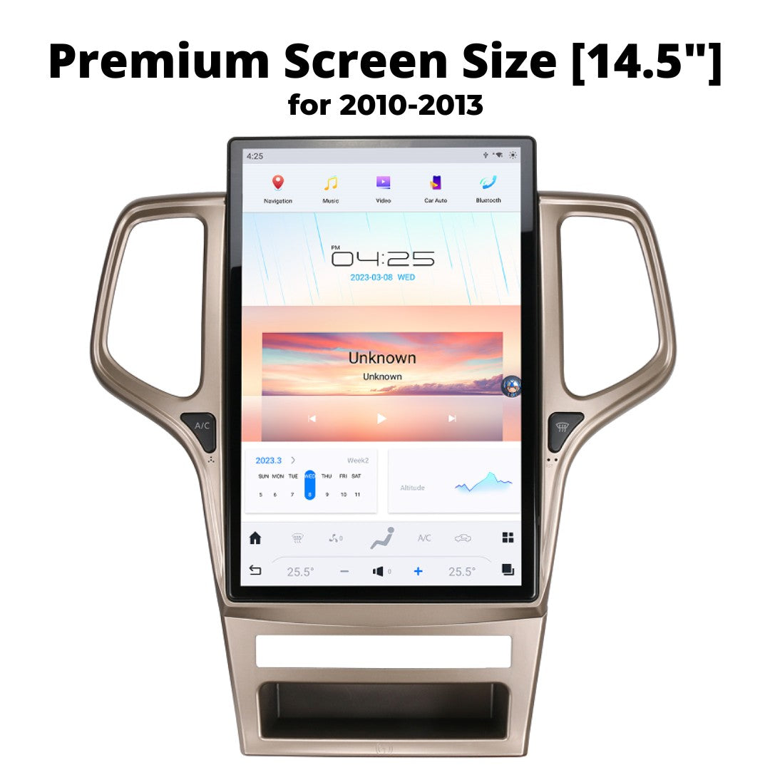 Jeep Grand Cherokee Smart Touchscreen Display Upgrade 2010-2021