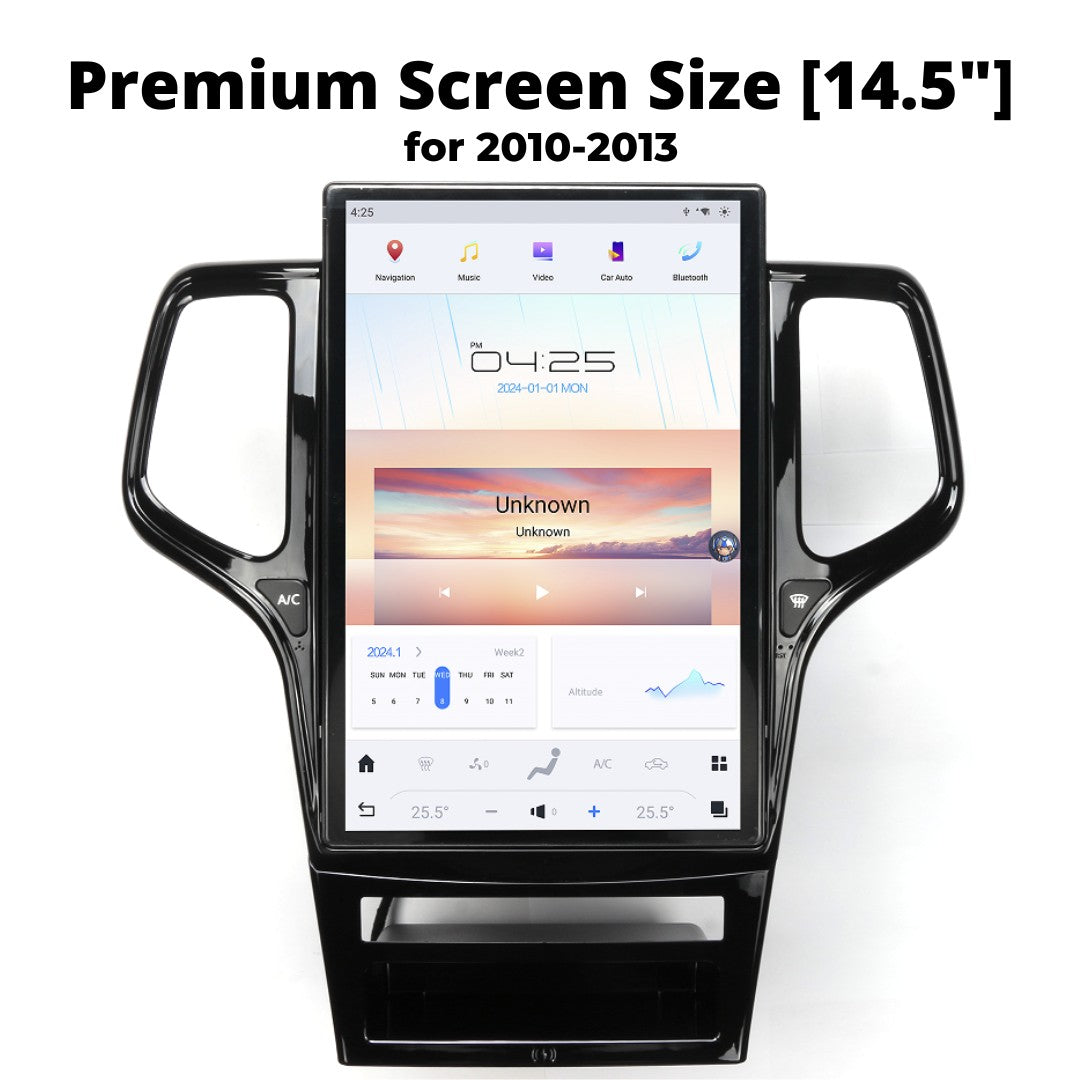 Jeep Grand Cherokee Smart Touchscreen Display Upgrade 2010-2021