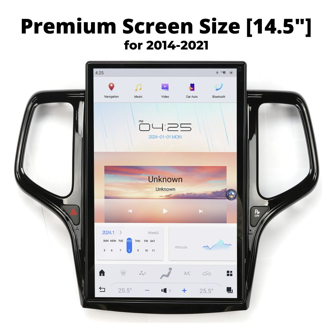Jeep Grand Cherokee Smart Touchscreen Display Upgrade 2010-2021