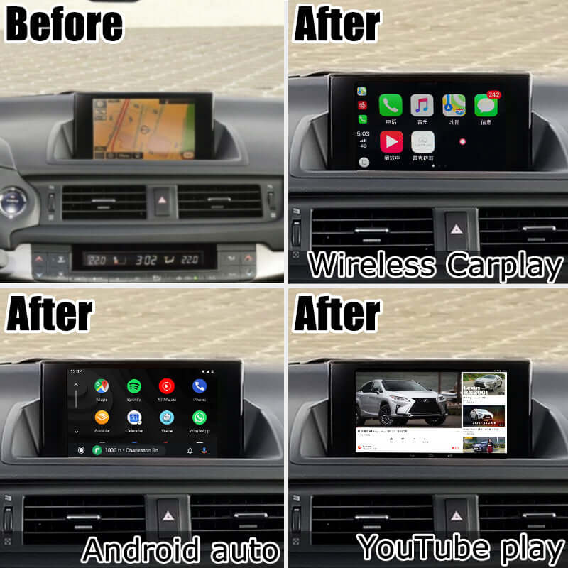 Lexus CT 2013-2021 | OEM CarPlay & Android Auto Integration Module