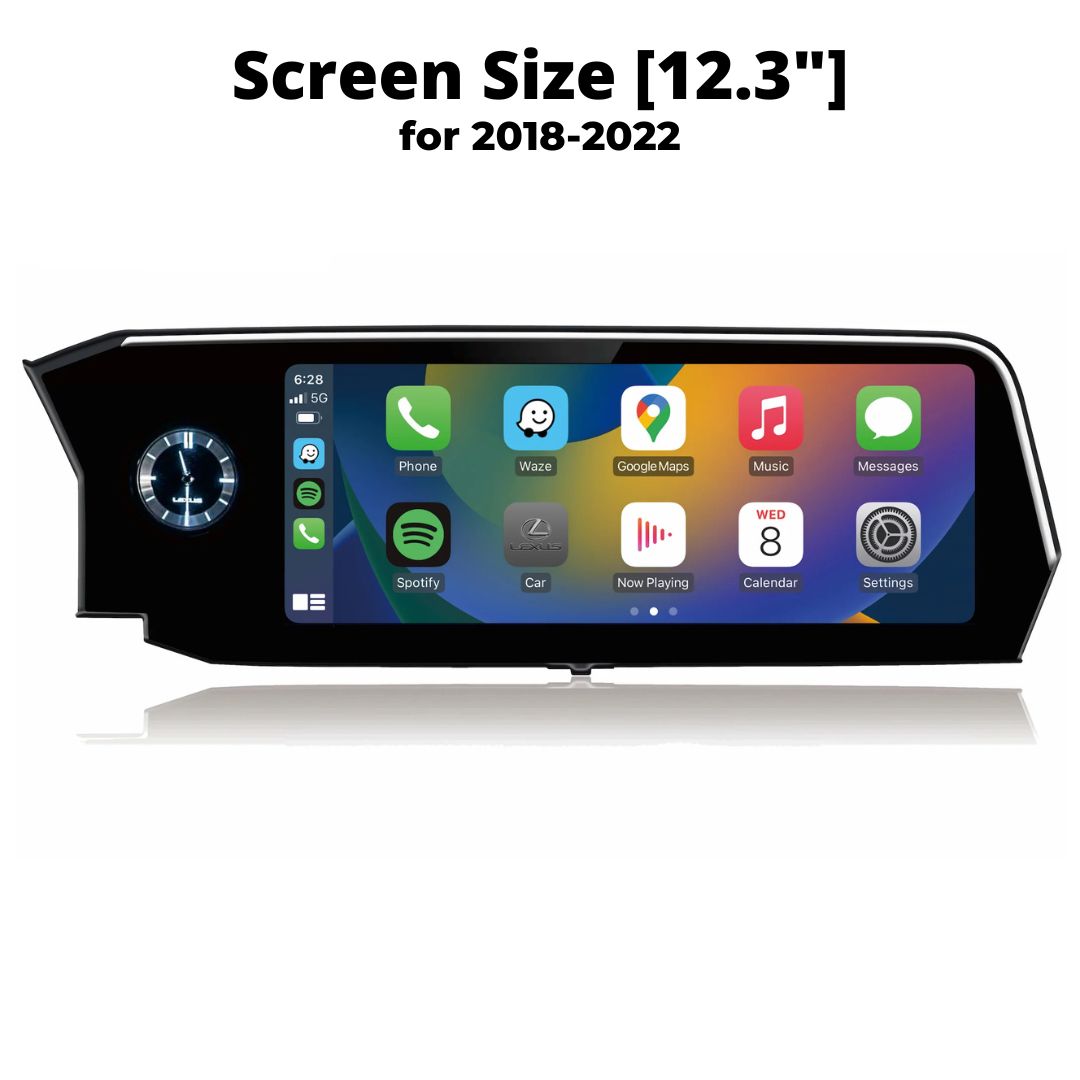Lexus ES 2015-2022 | OEM CarPlay & Android Auto Integration Module Screen