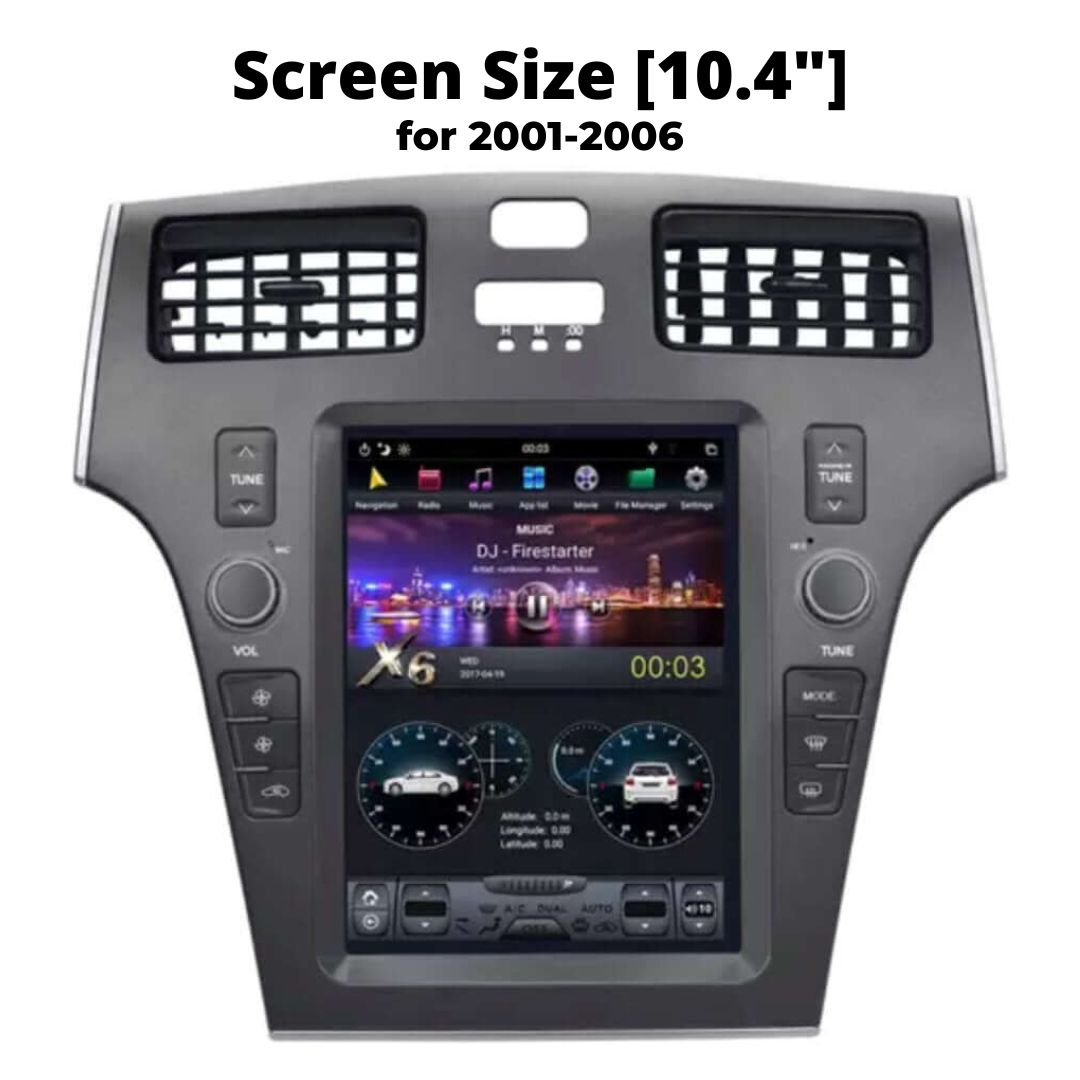 Lexus ES 2001-2012 | Smart Touchscreen Display Upgrade