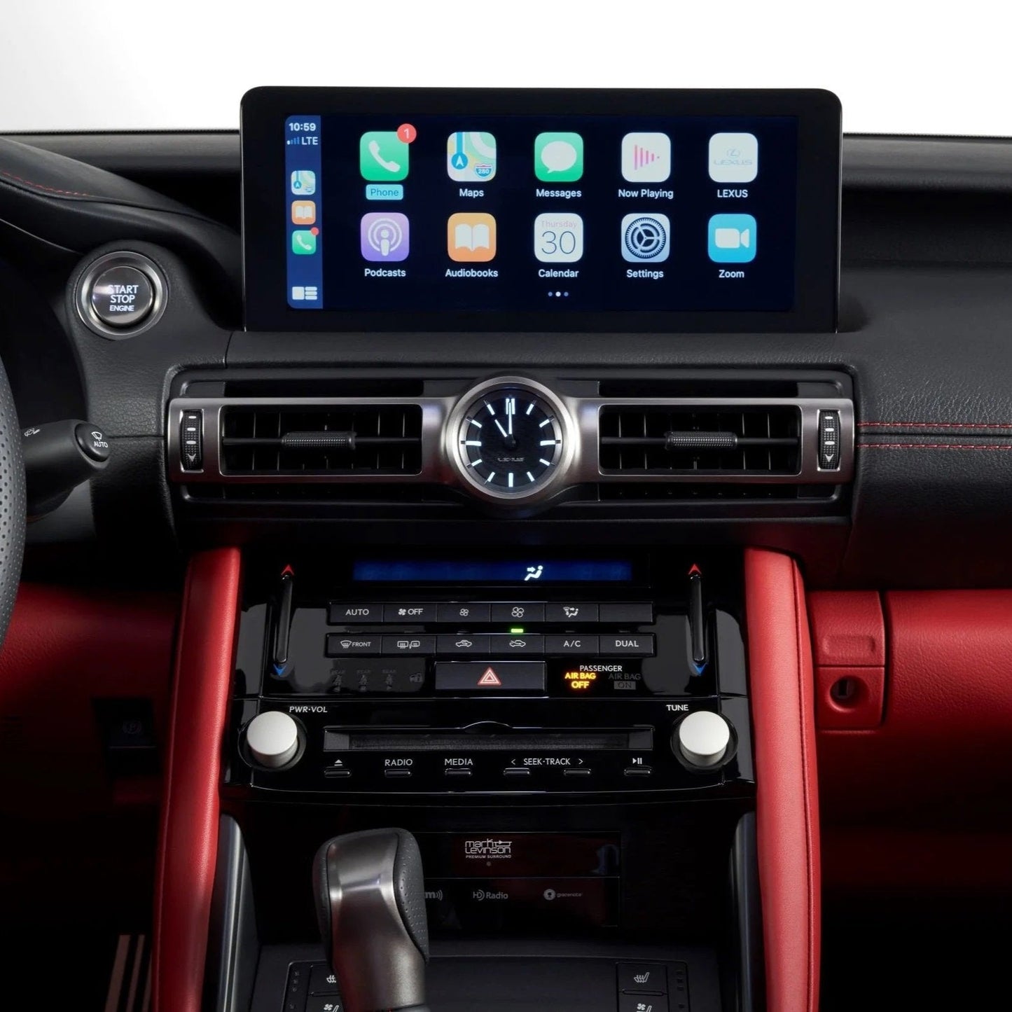 Lexus IS 2013-2019 | OEM CarPlay & Android Auto Integration Module Screen