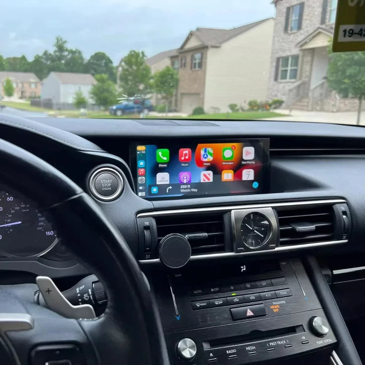 Lexus IS 2013-2019 | OEM CarPlay & Android Auto Integration Module Screen