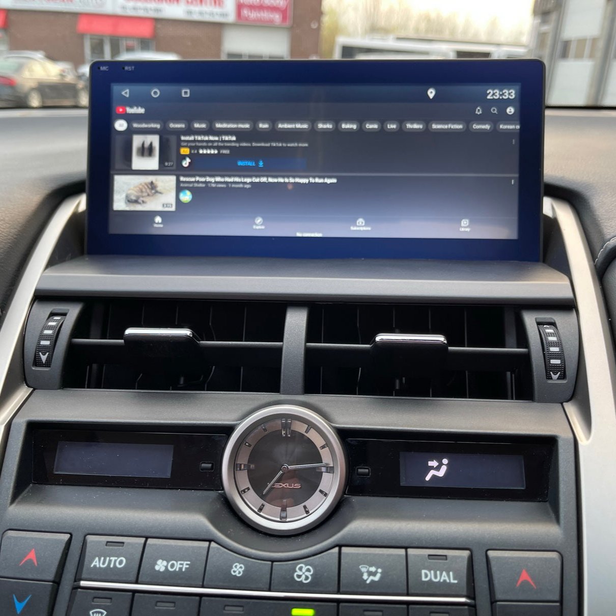 Lexus NX 2015 - 2021 | OEM CarPlay & Android Auto Integration Module Screen