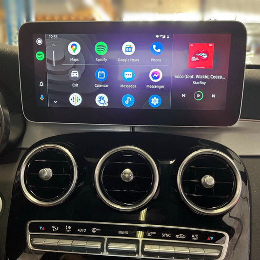 Mercedes GLC 2015-2022 | OEM CarPlay & Android Auto Integration Module Screen