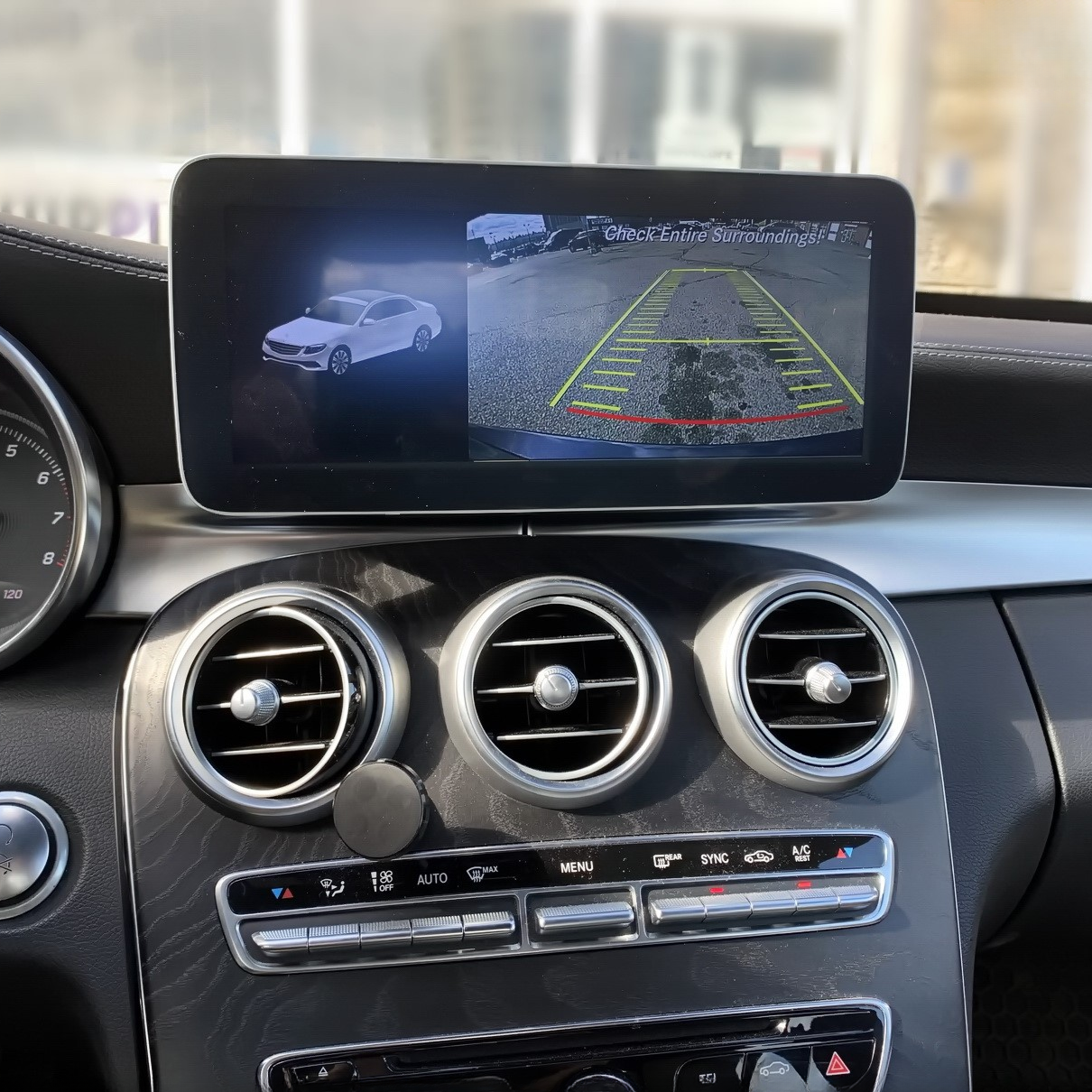Mercedes GLC 2015-2022 | OEM CarPlay & Android Auto Integration Module Screen