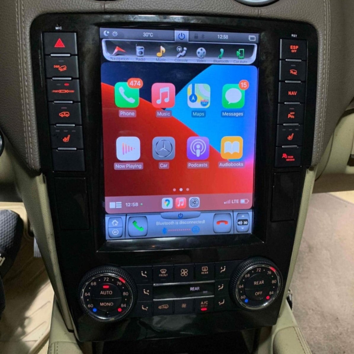 Mercedes ML 2005-2015 | Smart Touchscreen Display Upgrade