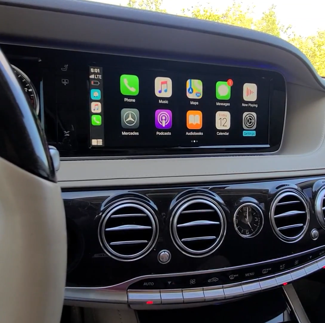 Mercedes S-Class 2003-2017 | OEM CarPlay & Android Auto Integration Module