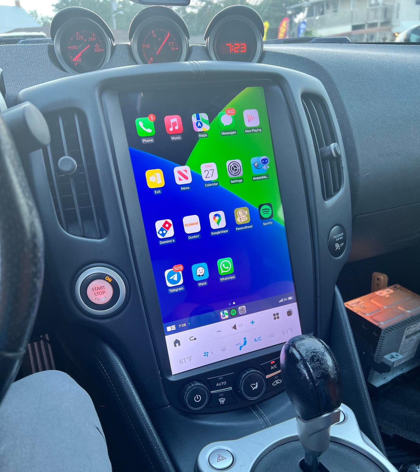 Nissan 370Z Smart Touchscreen Display Upgrade 2009-2021