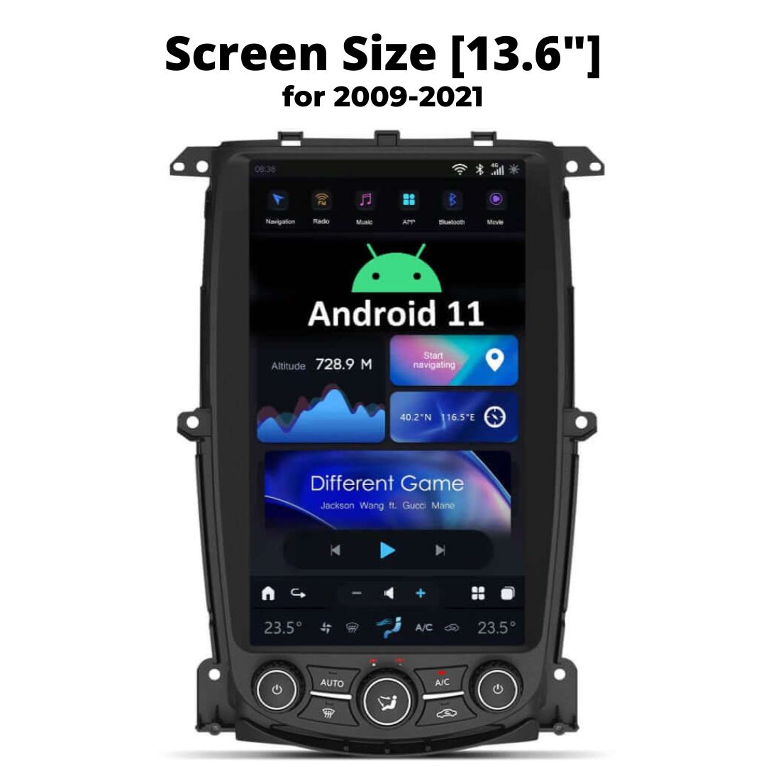 Nissan 370Z Smart Touchscreen Display Upgrade 2009-2021