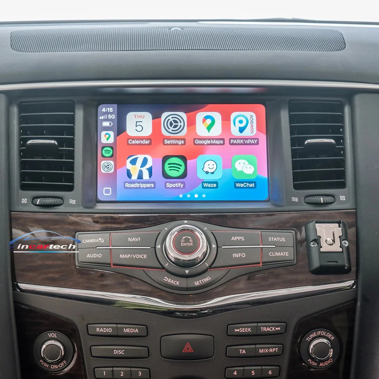 Nissan Patrol 2012-2021 | OEM CarPlay & Android Auto Integration Module