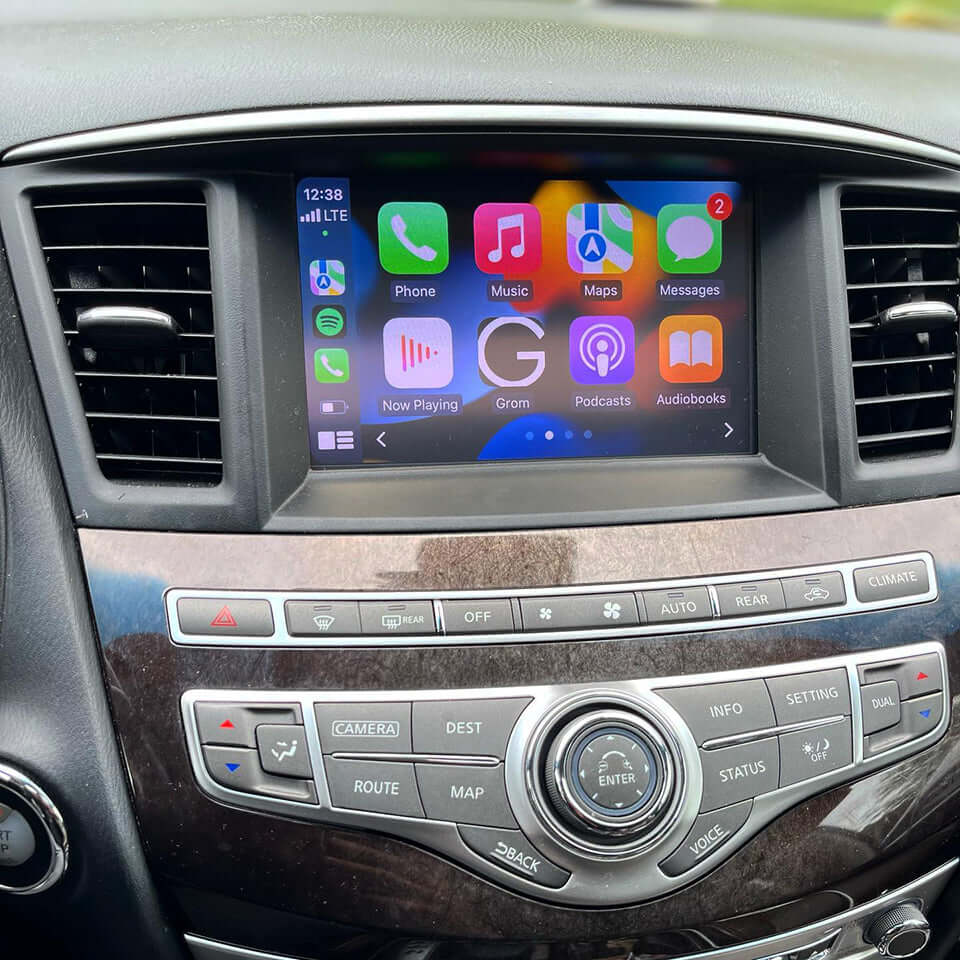 Nissan Patrol 2012-2021 | OEM CarPlay & Android Auto Integration Module