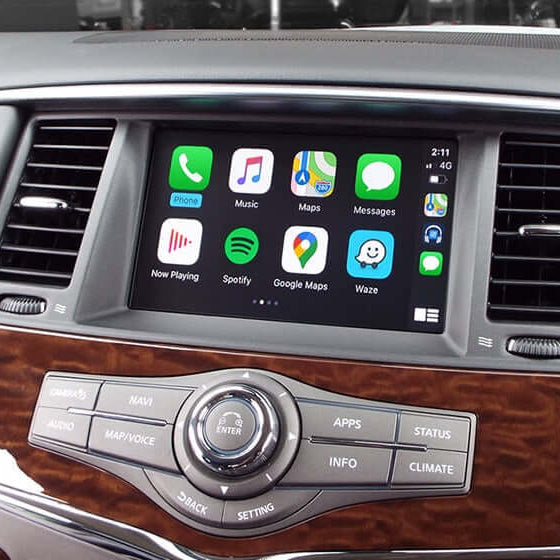 Nissan Patrol 2012-2021 | OEM CarPlay & Android Auto Integration Module