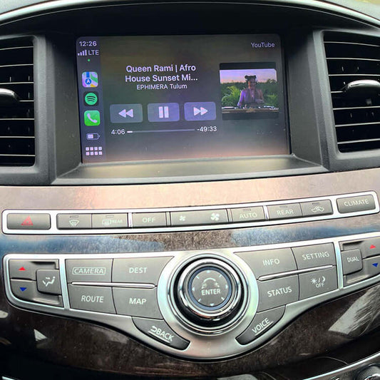 Nissan Patrol 2012-2021 | OEM CarPlay & Android Auto Integration Module