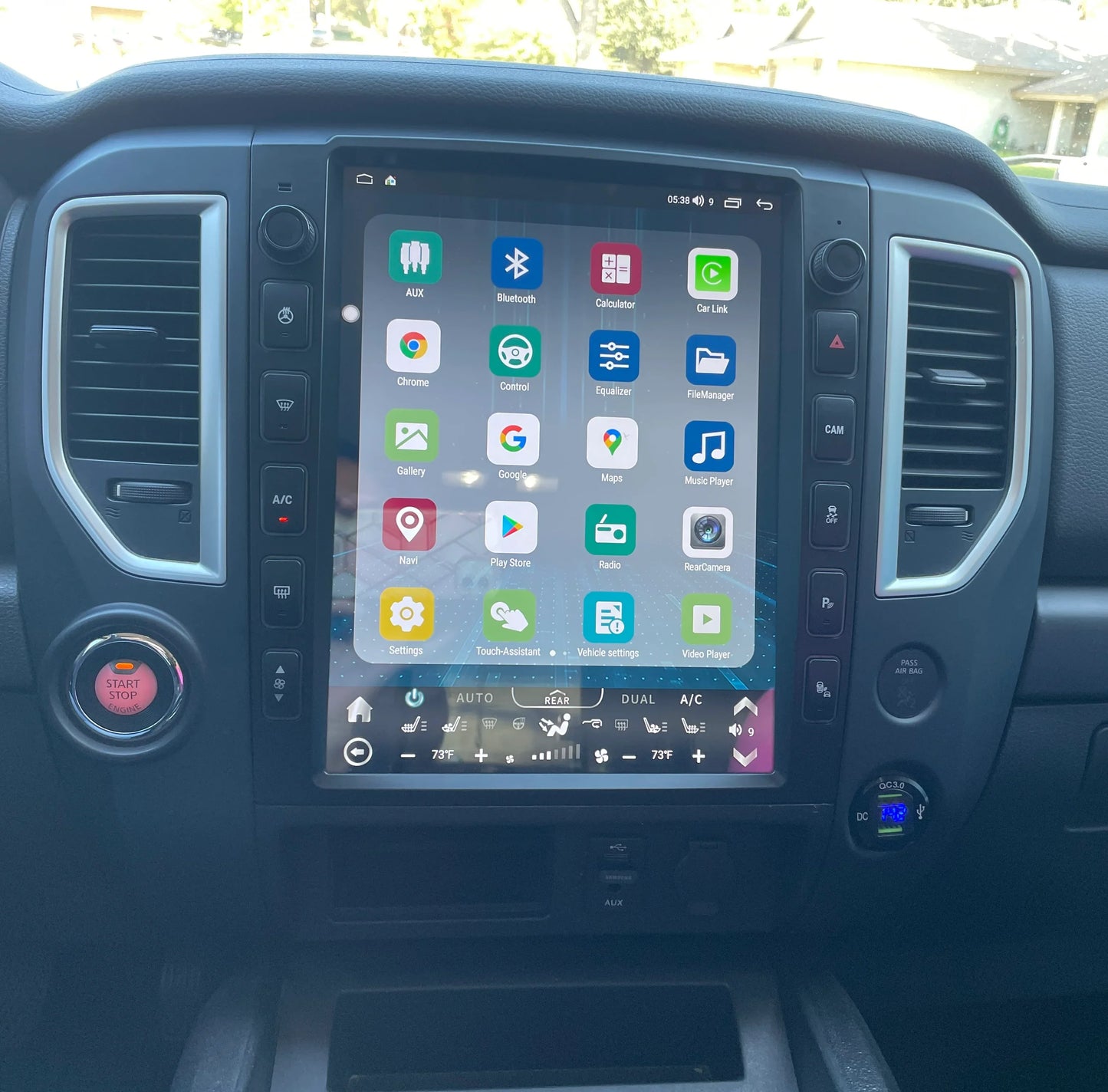 Nissan Titan Smart Touchscreen Display Upgrade 2016-2025