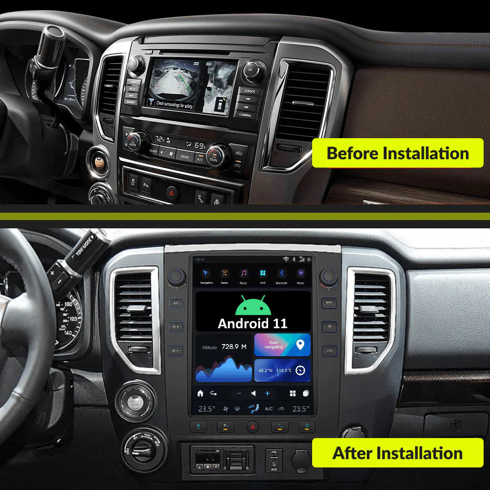 Nissan Titan Smart Touchscreen Display Upgrade 2016-2025