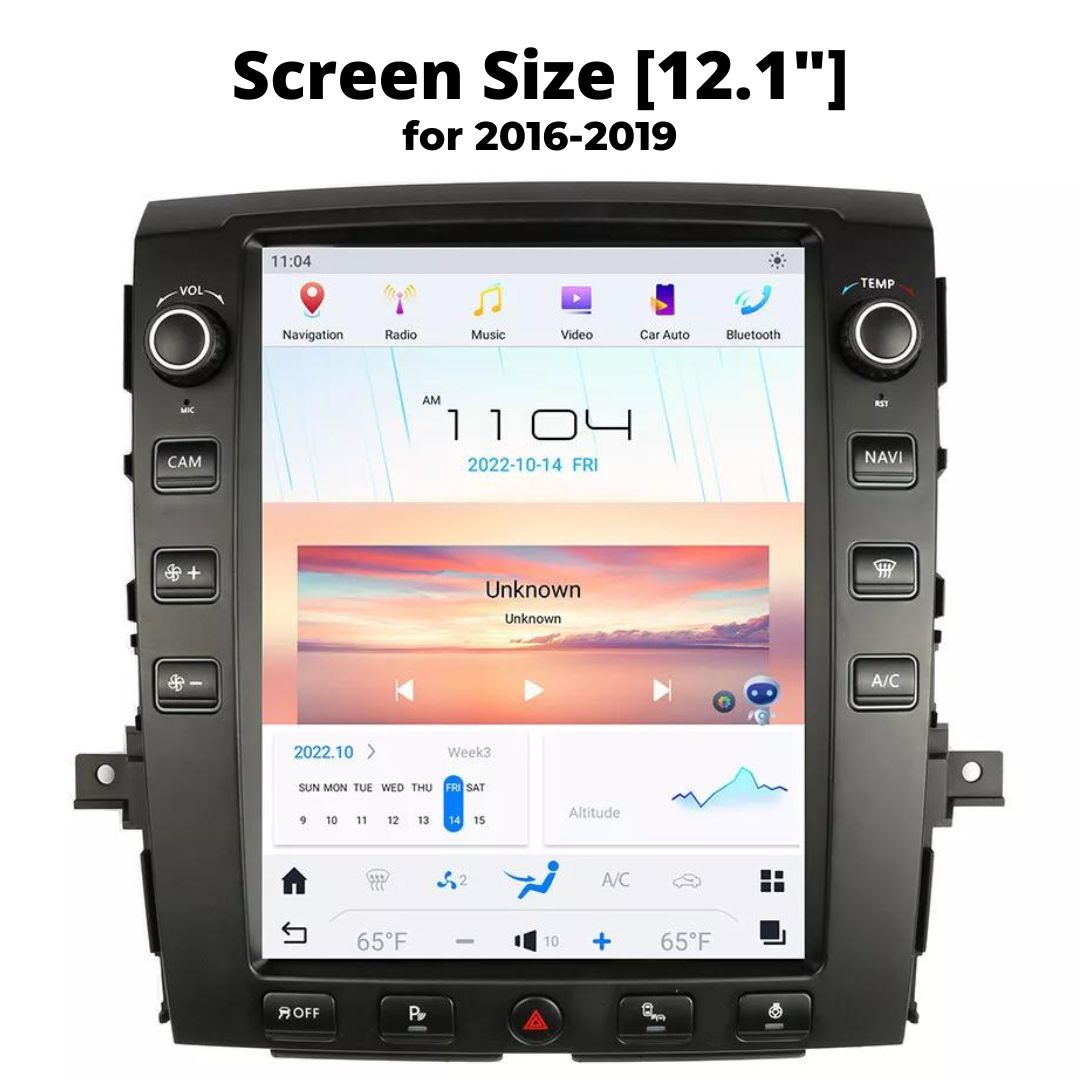 Nissan Titan Smart Touchscreen Display Upgrade 2016-2025