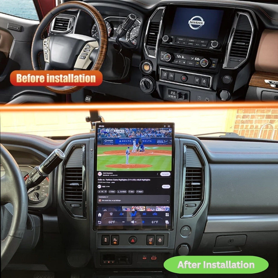 Nissan Titan Smart Touchscreen Display Upgrade 2016-2025