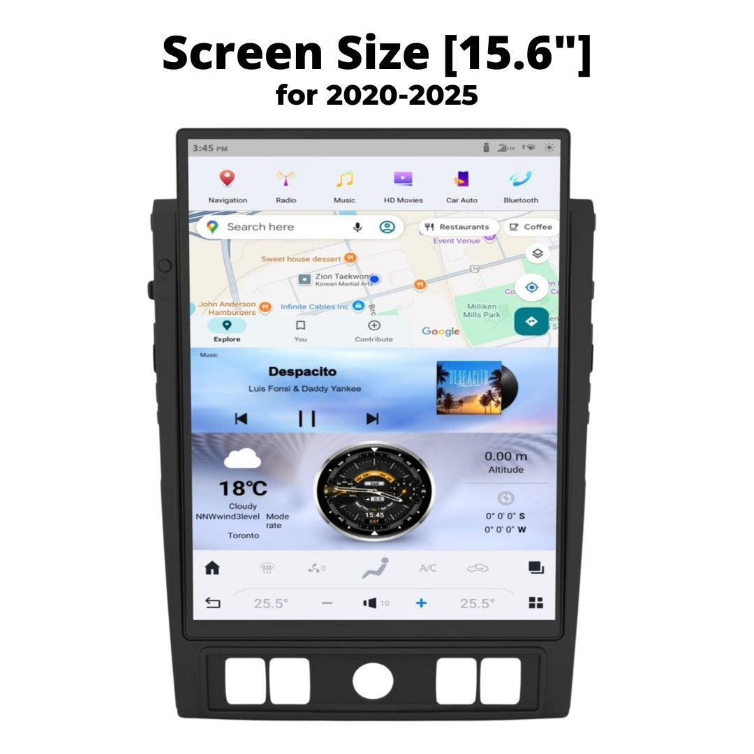 Nissan Titan Smart Touchscreen Display Upgrade 2016-2025