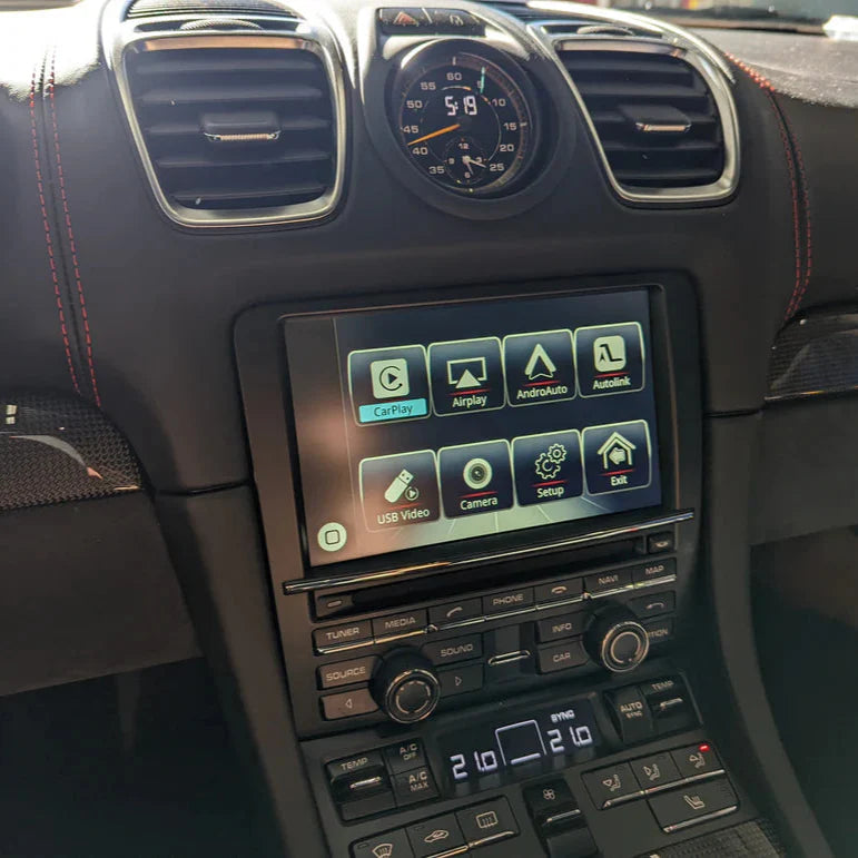 Porsche Cayman 2010-2018 | OEM CarPlay & Android Auto Integration Module