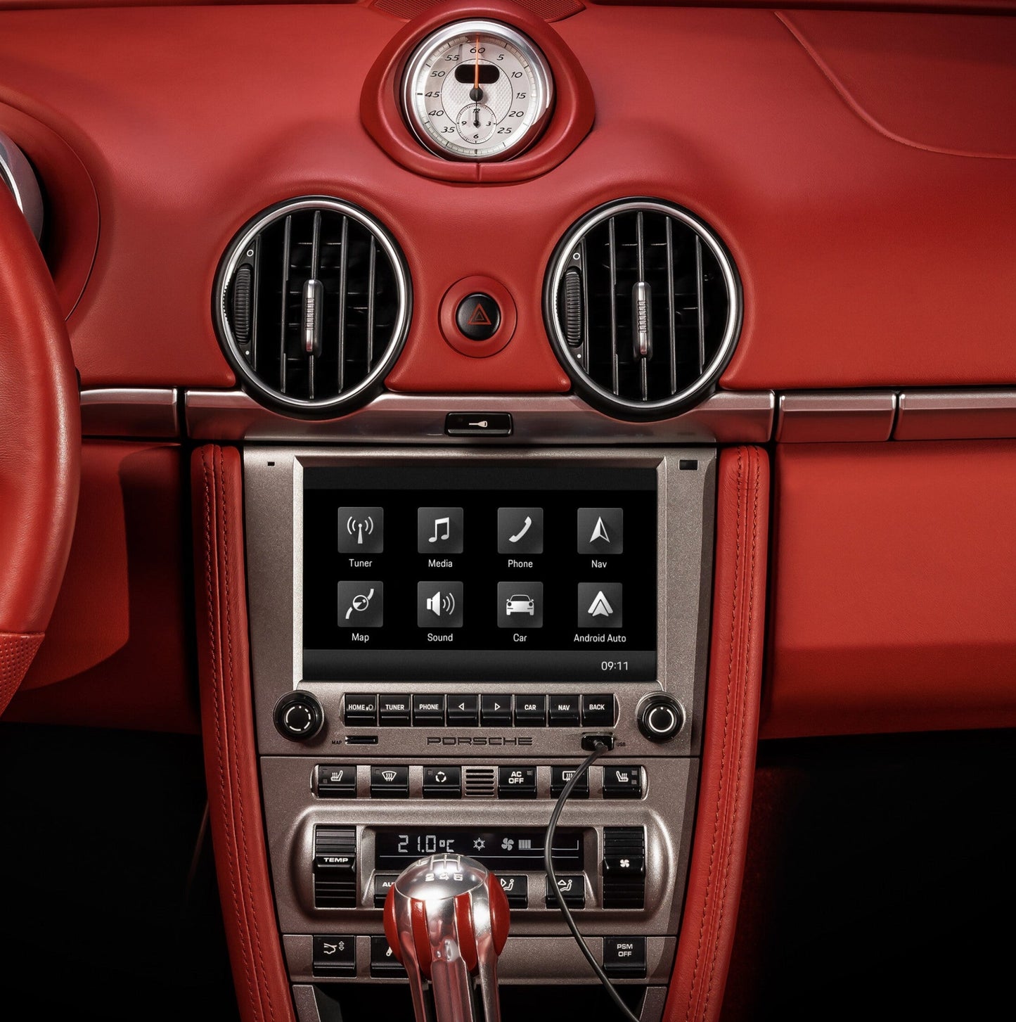 Porsche Cayman 2010-2018 | OEM CarPlay & Android Auto Integration Module