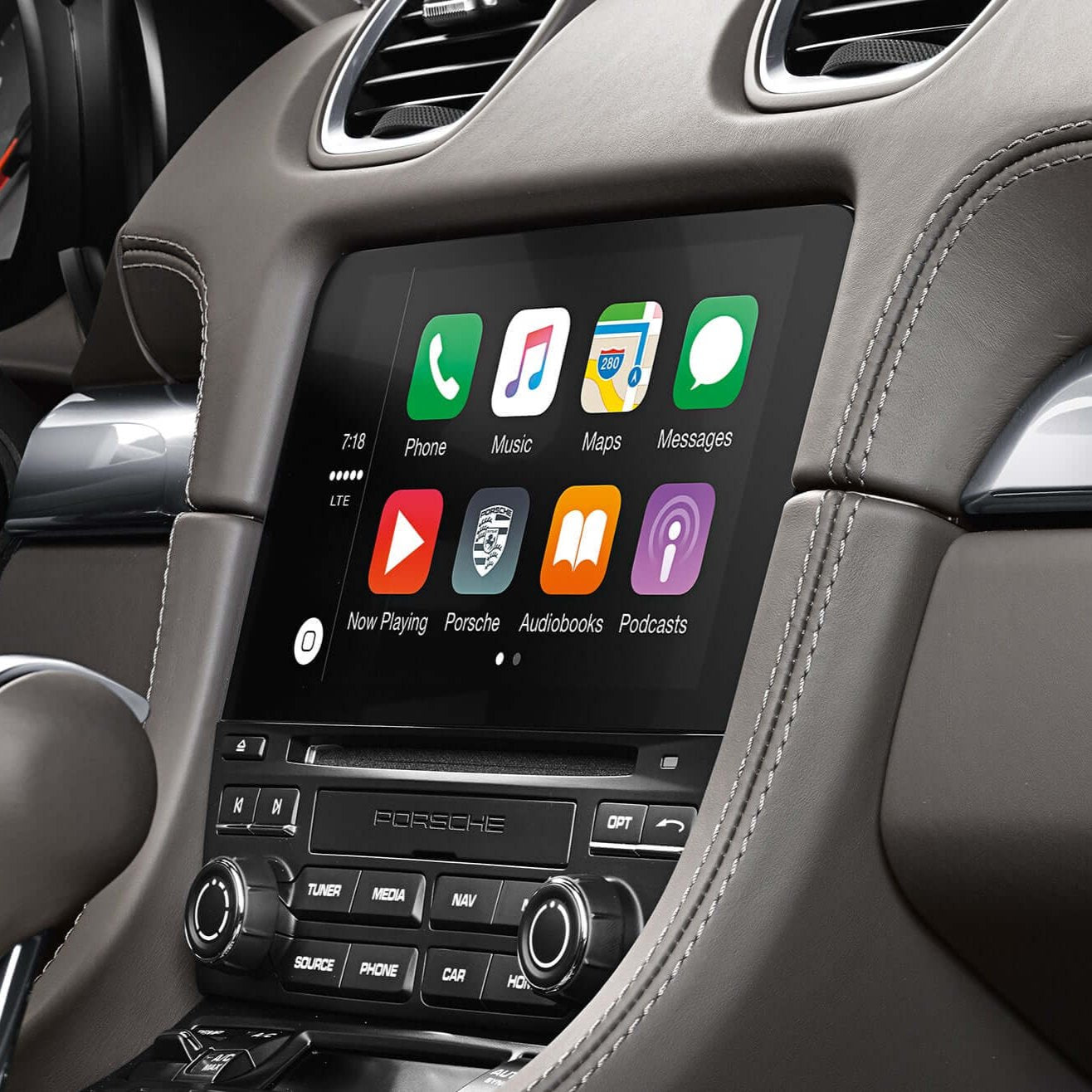 Porsche Cayman 2010-2018 | OEM CarPlay & Android Auto Integration Module