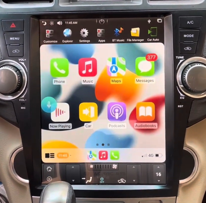 Toyota Highlander 2003-2019 | Smart Touchscreen Display Upgrade