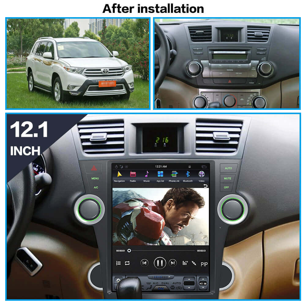 Toyota Highlander 2003-2019 | Smart Touchscreen Display Upgrade