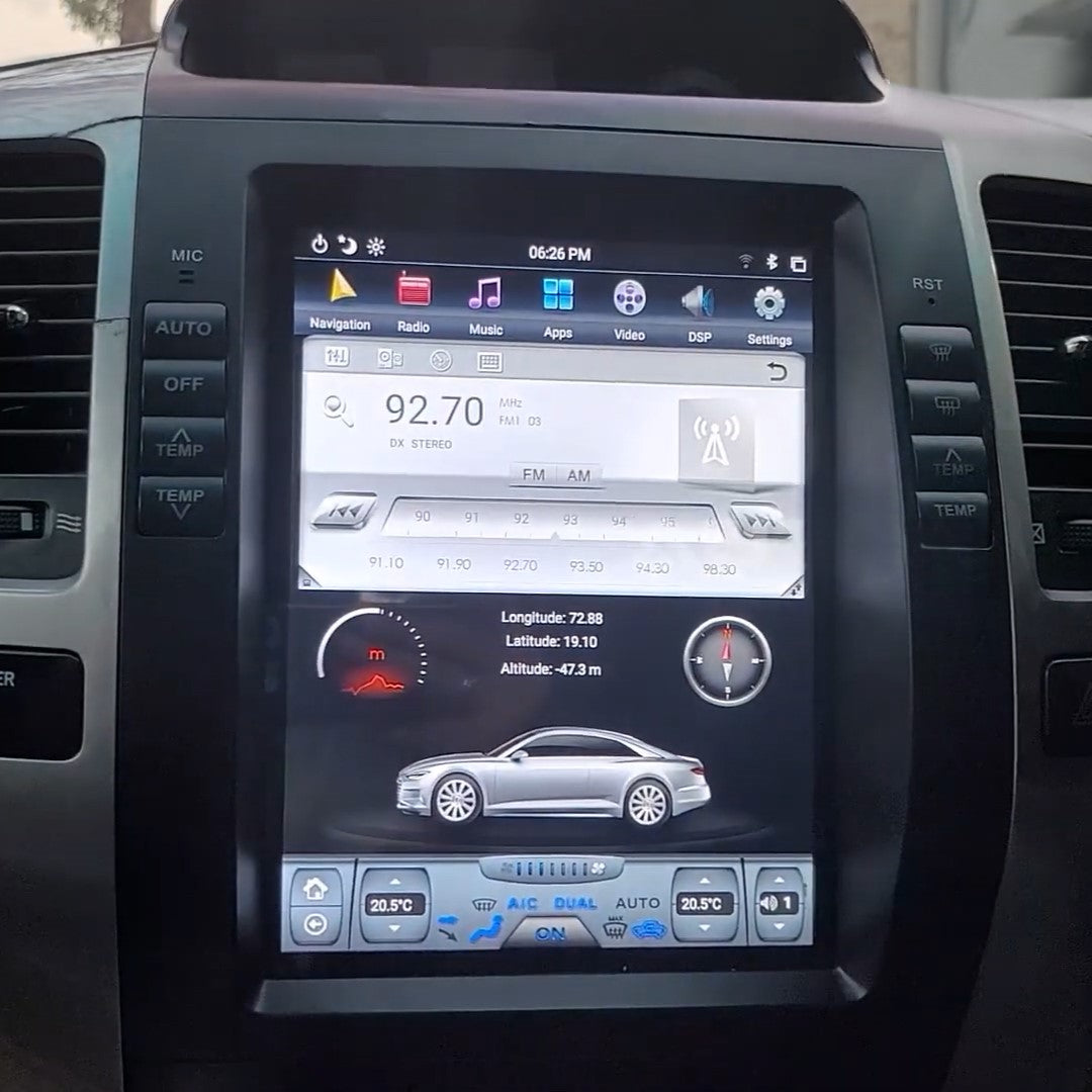 Toyota Prado 2002-2018 | Smart Touchscreen Display Upgrade