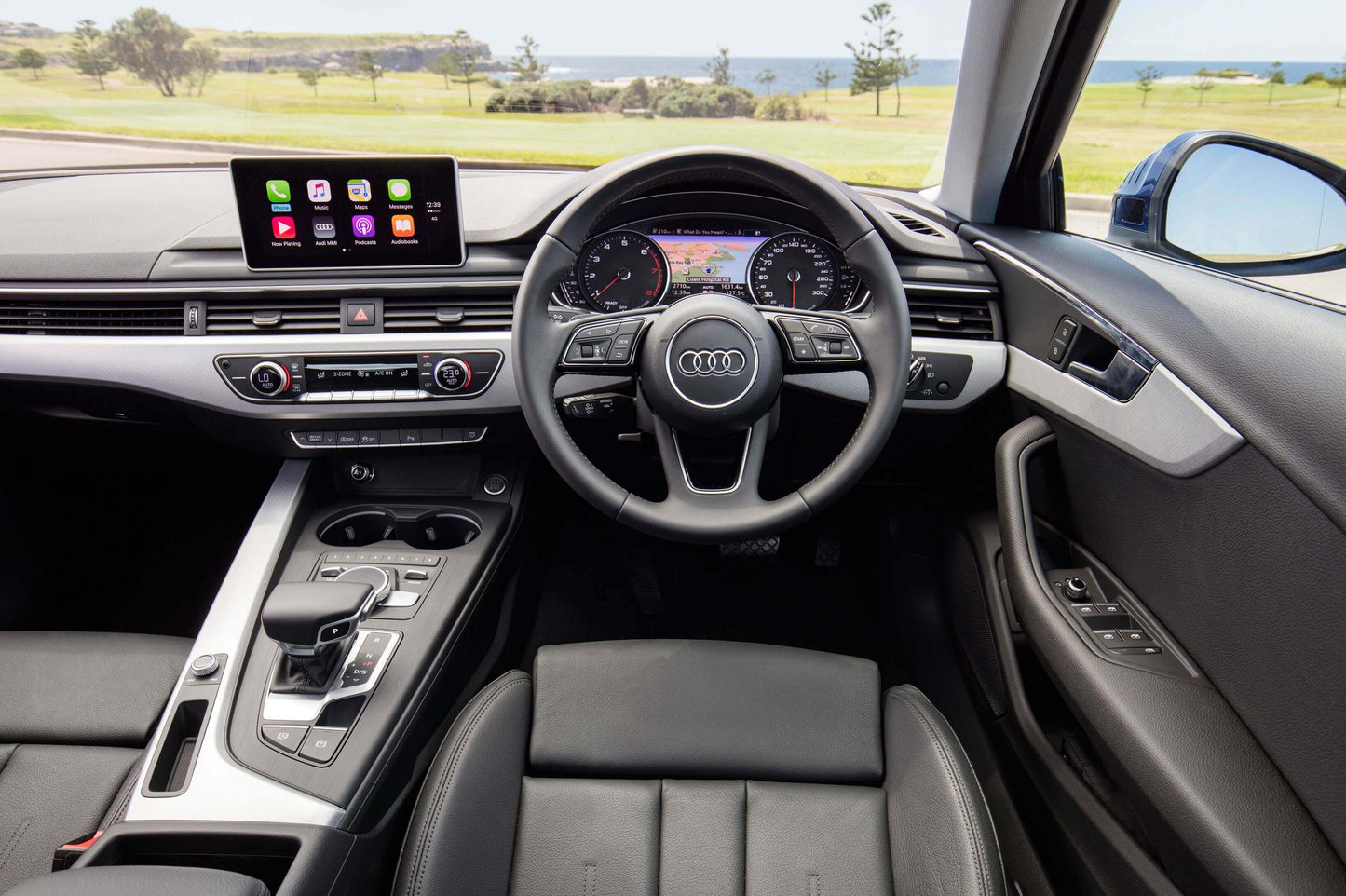 Audi A4 2017-2019 | OEM CarPlay & Android Auto Integration Module Screen