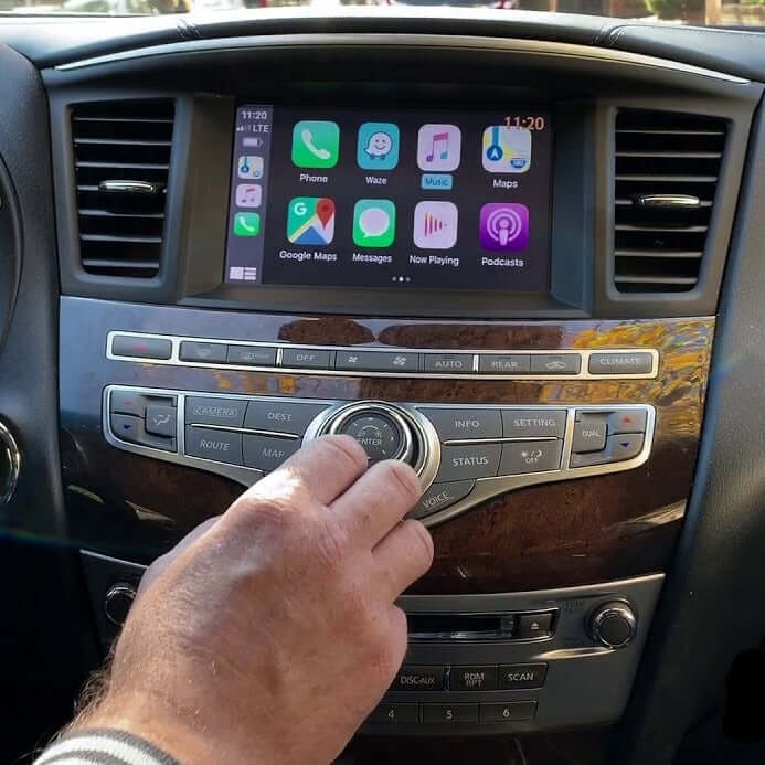 Infiniti QX80 OEM CarPlay & Android Auto Integration Module 2013-2020