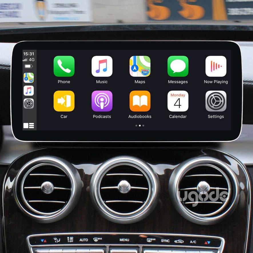Mercedes GLC 2015-2022 | OEM CarPlay & Android Auto Integration Module Screen